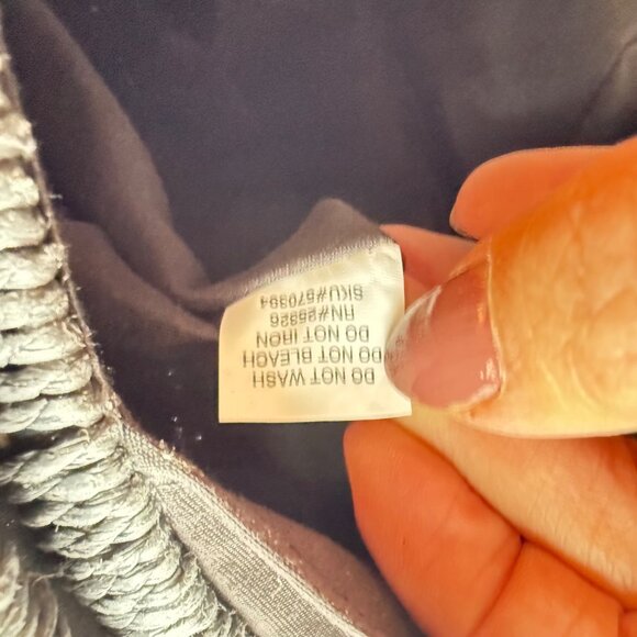 Round Black Woven Crossbody Bag W Leather Strap Magnetic Closure By World Market - Picture 6 of 11